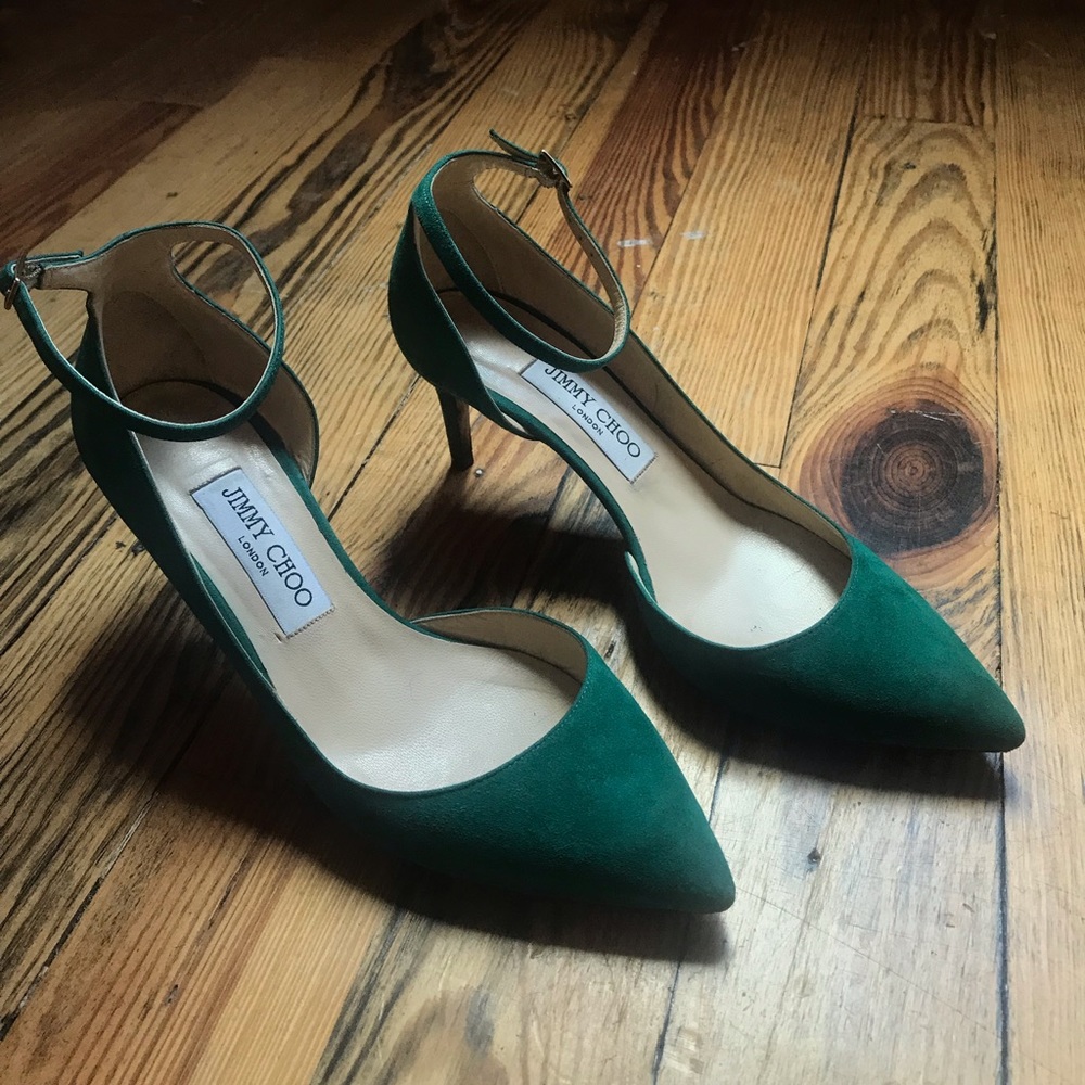 Jimmy Choo- Emerald- Lucy 65 Size 38